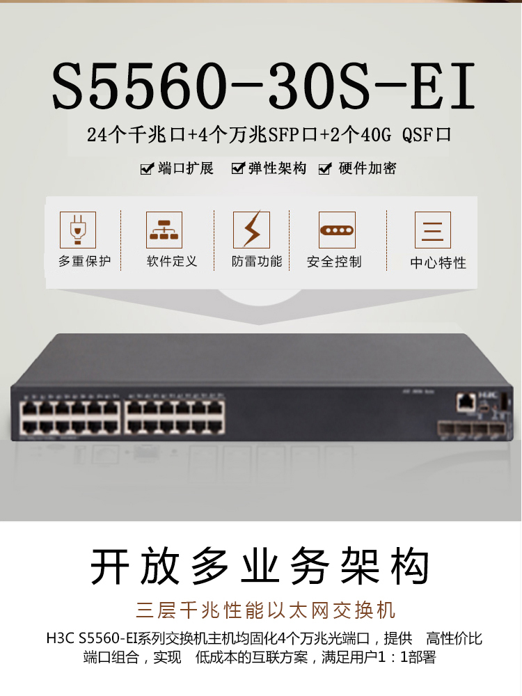 華三 企業(yè)級全管理型網(wǎng)絡(luò)核心交換機(jī)